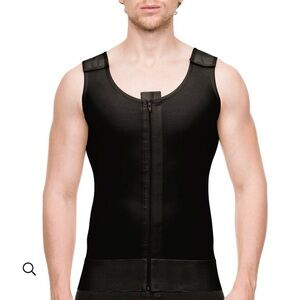 Isavela Compression Garment Tank Vest Men’s 4XL Black Stage 1 Recovery